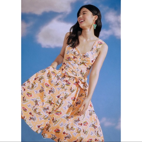 Modcloth Dresses & Skirts - MODCLOTH Cowgirl Western Co-Ord Skirt Top Set